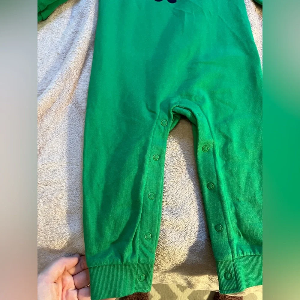 NWT Carter’s St. Patrick’s Day Shamrock Little and Lucky Irish Terry Romper